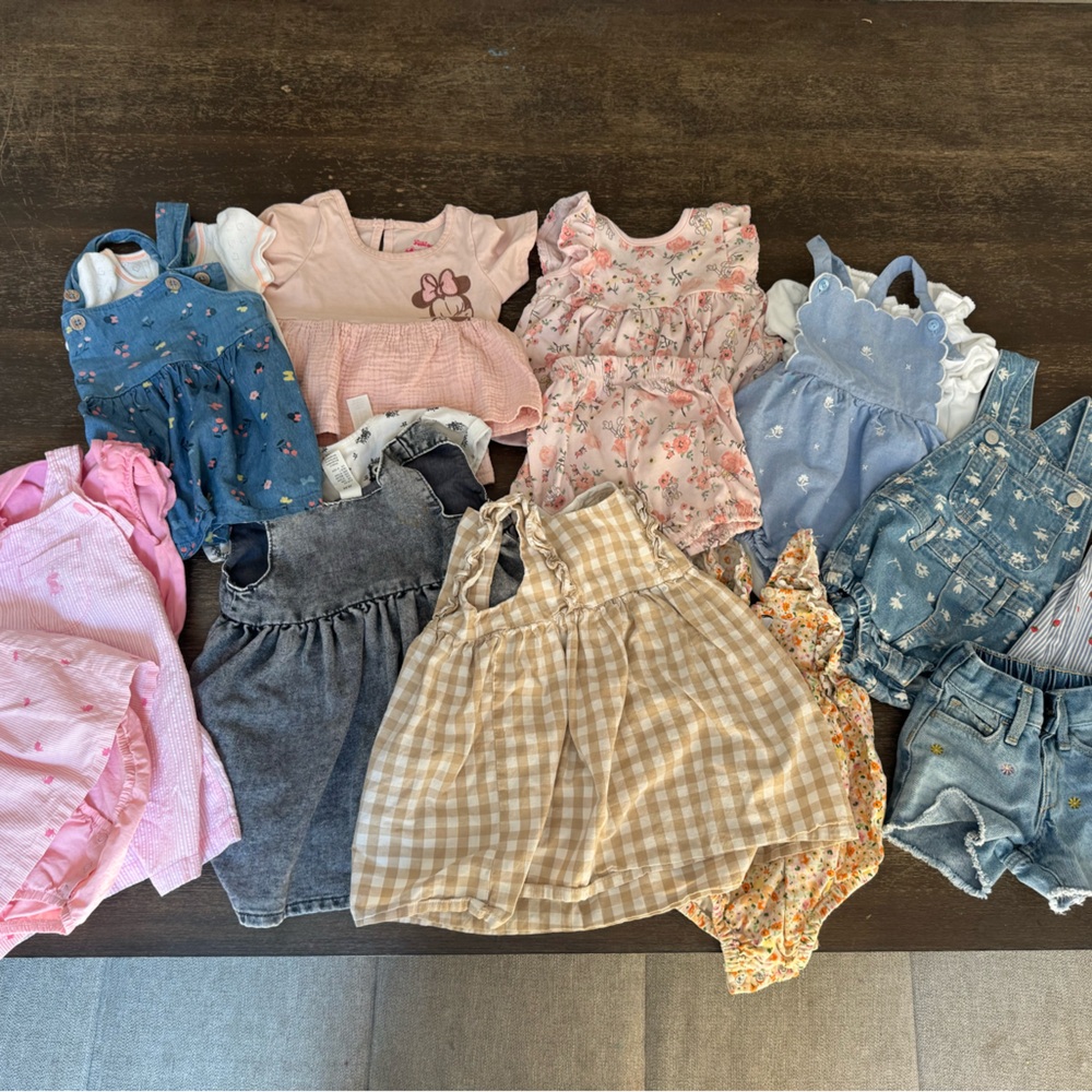 Assorted Baby Girl Clothing Set 12-18 months